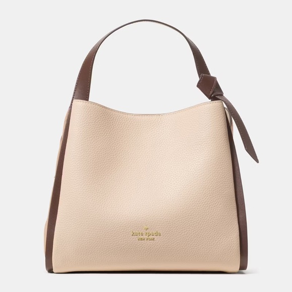 ♠️Kate Spade Knott Colorblocked Medium Crossbody Tote Bag, Milk Glass Multi NWT - Picture 1 of 4